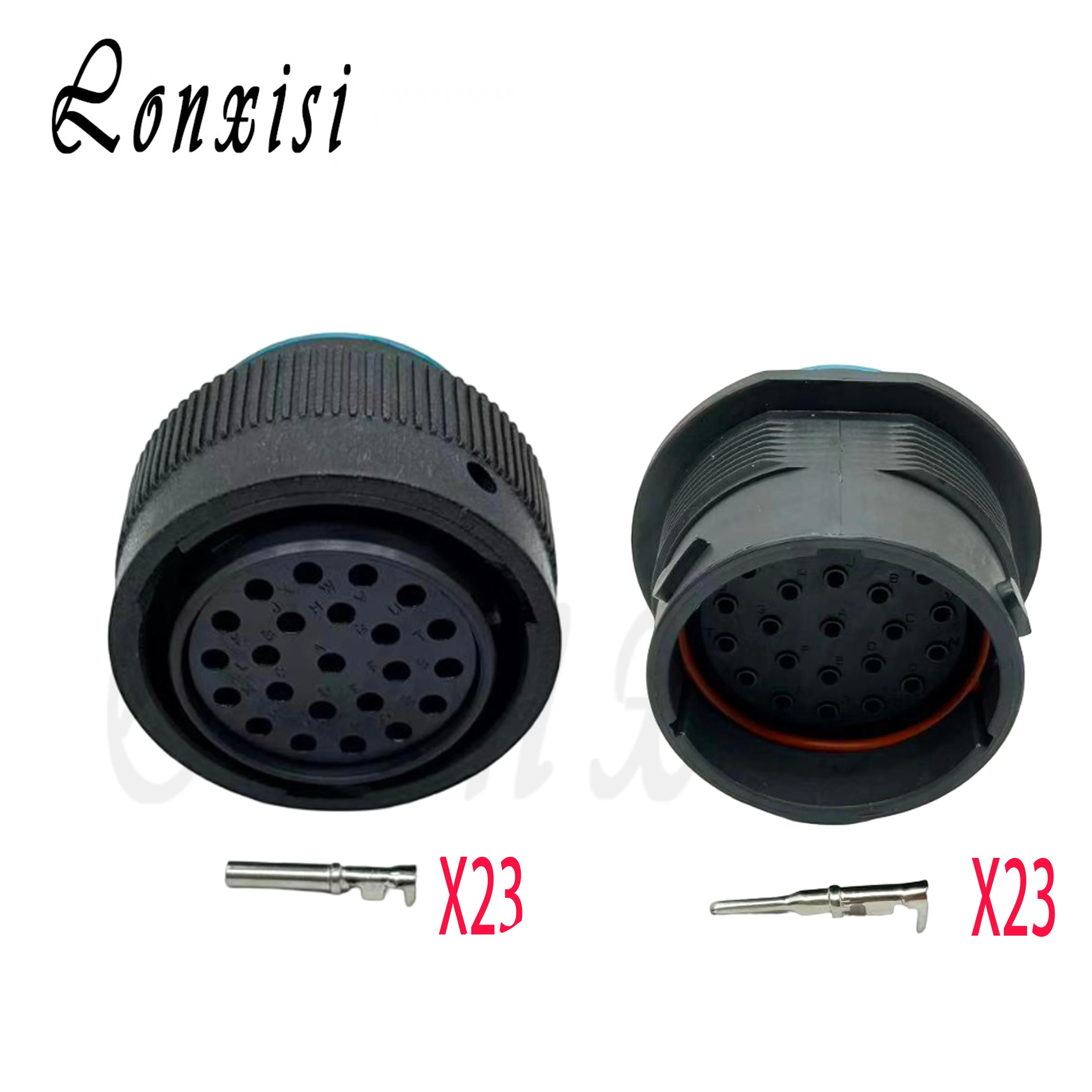 

1/5 Sets 23 Pin HDP24-24-23PE Cavities Original USA TE Deutsch Plug HDP26-24-23SE Car Male Female Connector