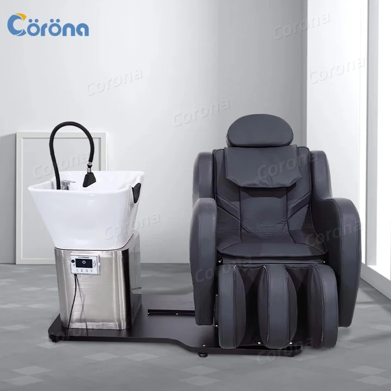 

Высококачественная мебель для парикмахерских: современное кресло-мойка для салона красоты, вращающееся массажное кресло-шампунь для спа-процедур