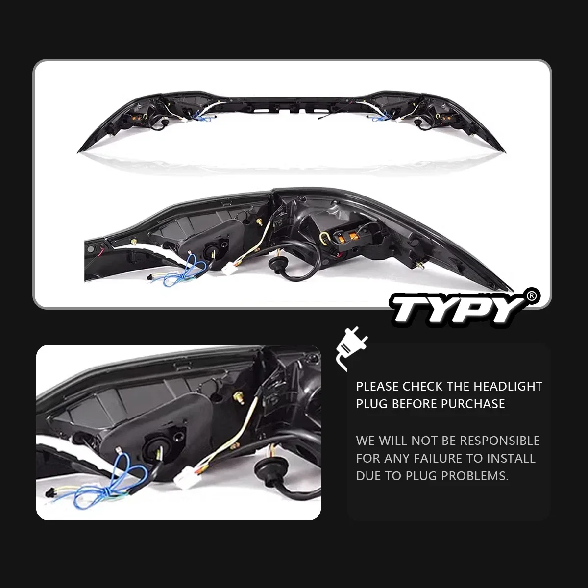 TYPY جديد LED الضوء الخلفي ترقية تعديل كامل الذيل مصباح اكسسوارات السيارات لتويوتا كورولا 2019-2023 إشارات بدوره الديناميكية