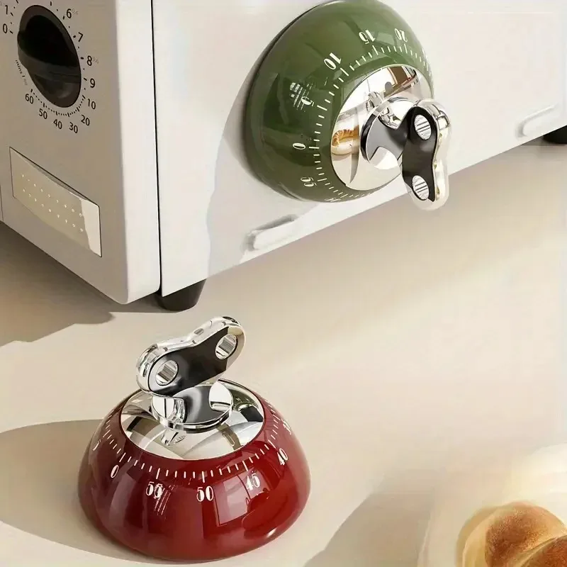 

Kitchen Vacuum Timer New Creative Light Luxury Household Refrigerator Magnetic Absorption and Cooking Timer Alarm Clock