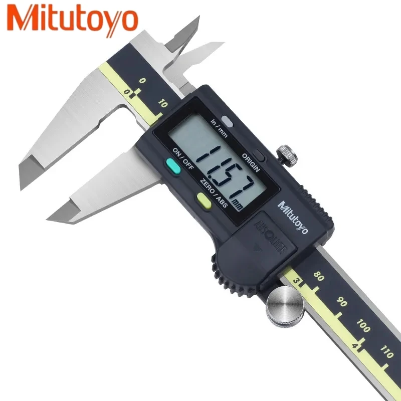 Mitutoyo Vernier kaliber absolutny cyfrowy zacisk 500-193 12in 0-300mm precyzja 0.01MM narzędzia pomiarowe elektroniczny LCD