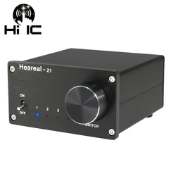 4 Input 1 Output/ 1 Input 4 Output Two-way Audio Signal Switcher Switch Splitter Selector Box Sound with RCA AC100V-240V