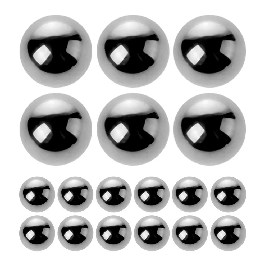 

40 Pcs Tattoo Pigment Steel Mixing Balls Paint Mixer Nail Tools Polish Multi-function Pigments