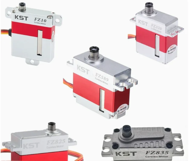 KST FZ10 FZ320 FZ589 FZ825 FZ835 DC 7.4V PWM Standard All-metal Hollow Cup Anti-interference Servo Motor