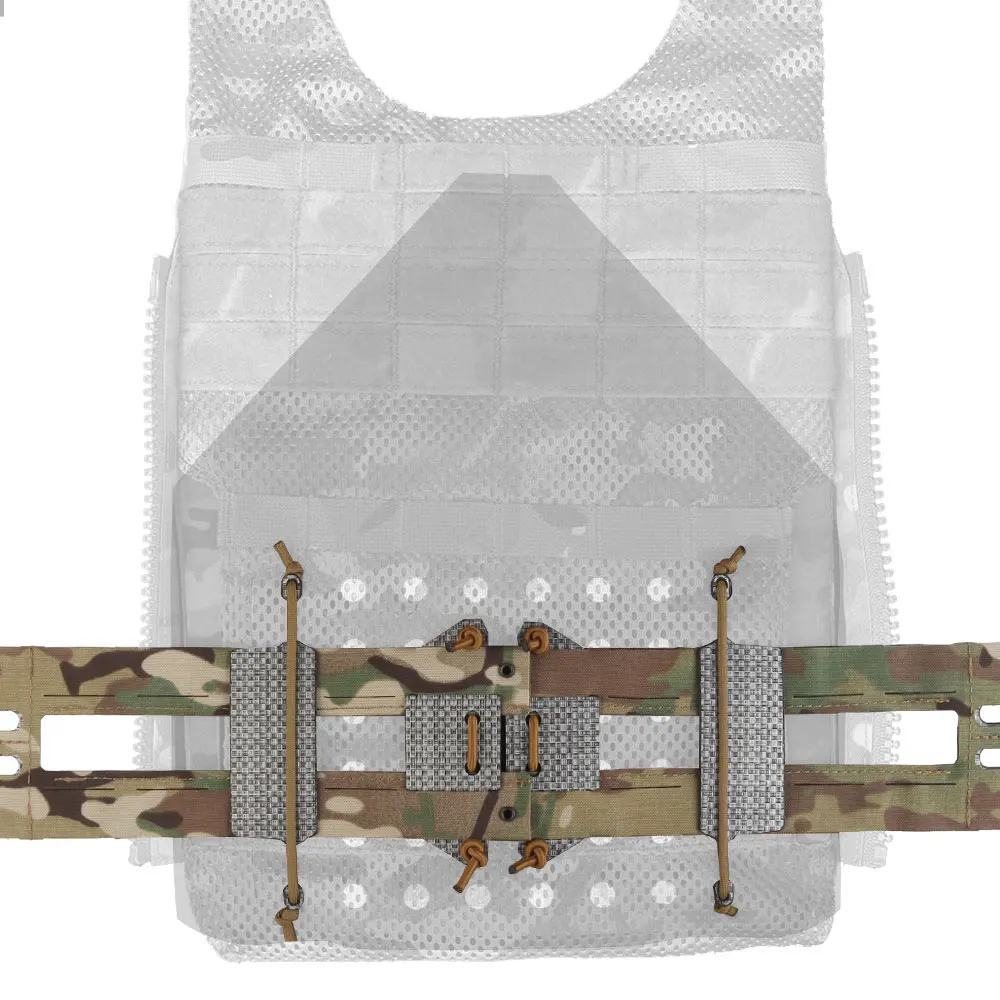 Outdoor Tactical Vest Compatible with Multifunctional Waistband, Multifunctional lightweight Camouflage Waistband