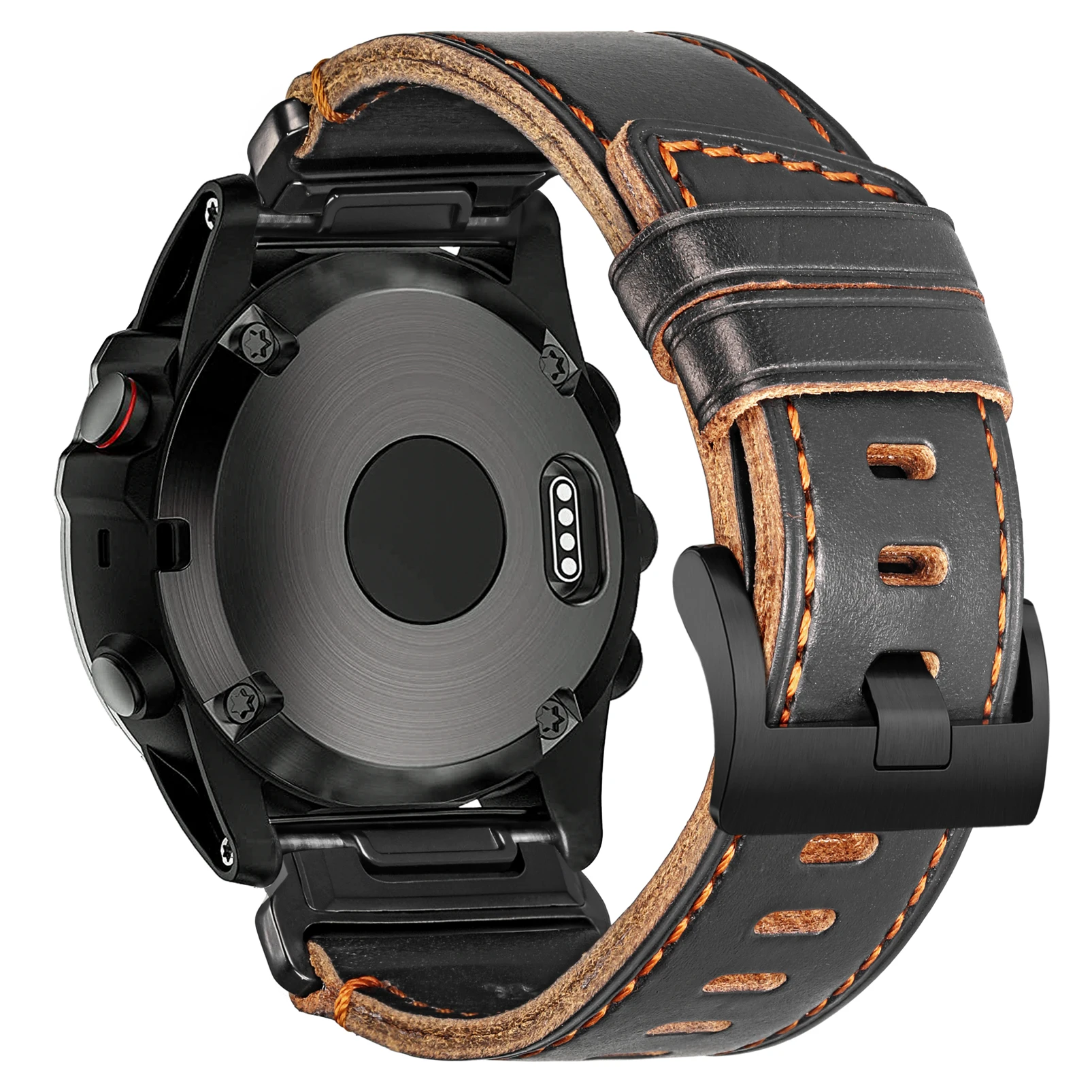 Hemsut Quickfit حزام ل Garmin أشرطة ساعات يد اليدوية Correa Horween الجلود سوار Fenix 7 MK3 MARQ غريزة Tactix 22 مللي متر 26 مللي متر