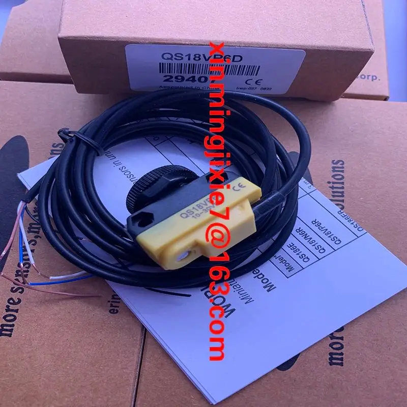 Фото Гарантийный период на складе QS18VN6FF100-CNJC01 QS18VN6FF150-CNJC01 QS18VP6AF300Q5 QS18VN6AF300Q5 фотоэлектрический датчик переключателя
