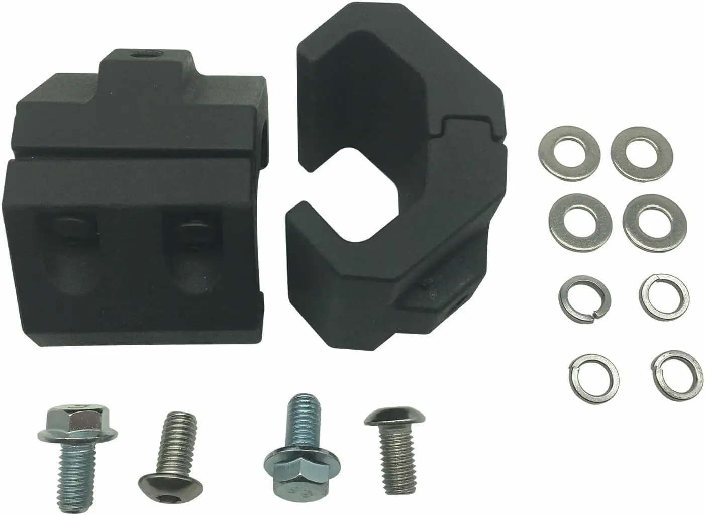 

Light Bracket Cage Mounts Replacement for Polaris Ranger and Defender Half Doors Pro-fit Cages Fits LED 3" Cube/4" Round Lights