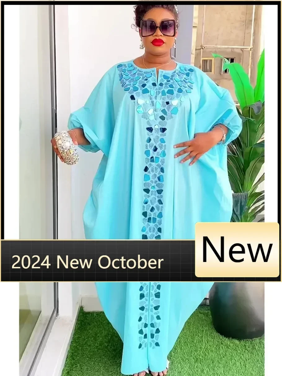 

Abayas For Women Dubai African Muslim Fashion Dress Caftan Marocain Evening Party Dresses Satin Boubou Robe Djellaba Femme 2024