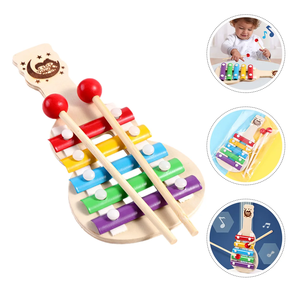 Xylophone Hand Knocking Music Toy Mallets Percussion Instruments Enlightening Blocks