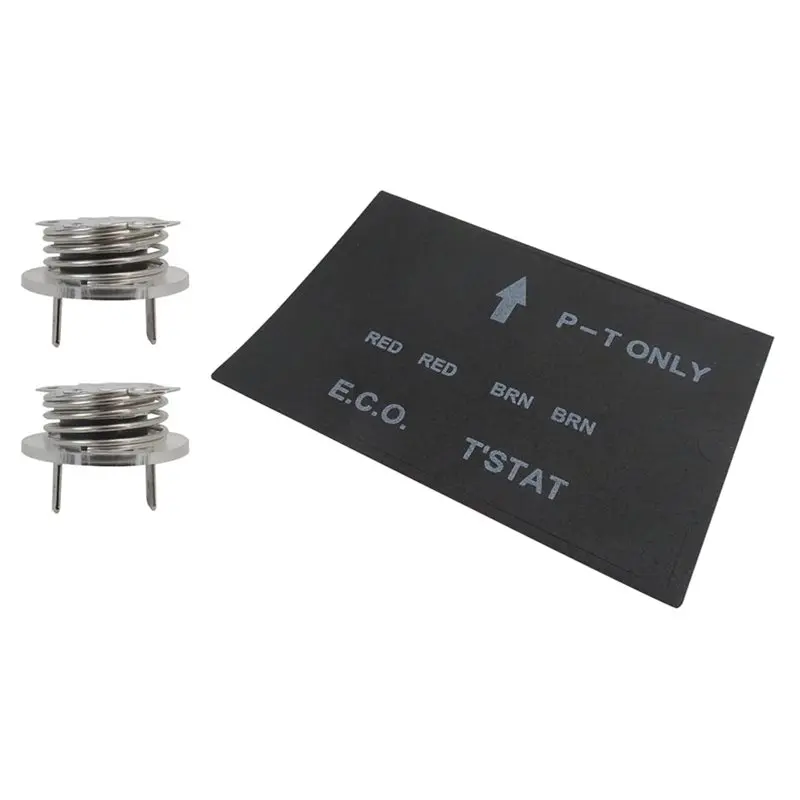 【Price Drop !!】-For Atwood Gas/Electric EXT RV Water Heater Replacement Parts-ECO Thermostat& Thermal Cutoff Assembly Kit