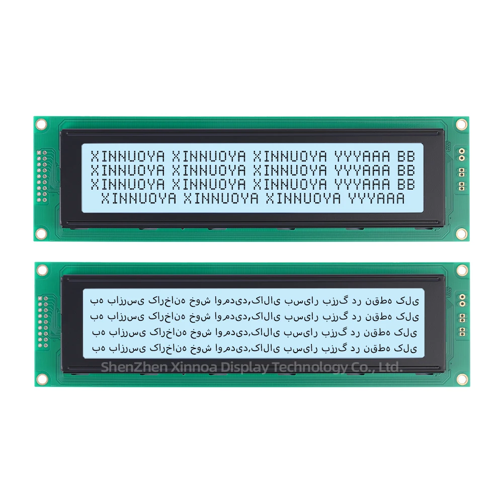 Módulo LCD Display Screen Module, Opcional Filme Azul, Letras Brancas Farsi, 40X4, 4004, AIP31066, 16PIN, 5V, 3.3V, 4004A5