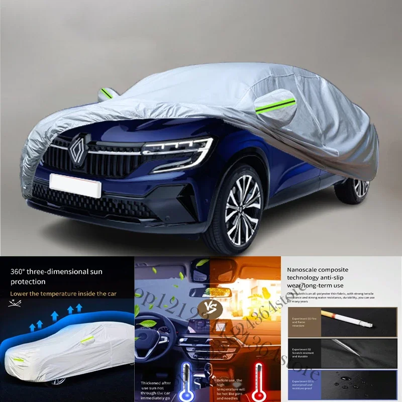 

For fit Renault Espace Outdoor Protection Full Car Covers Snow Cover Sunshade Waterproof Dustproof Exterior Car cover protection