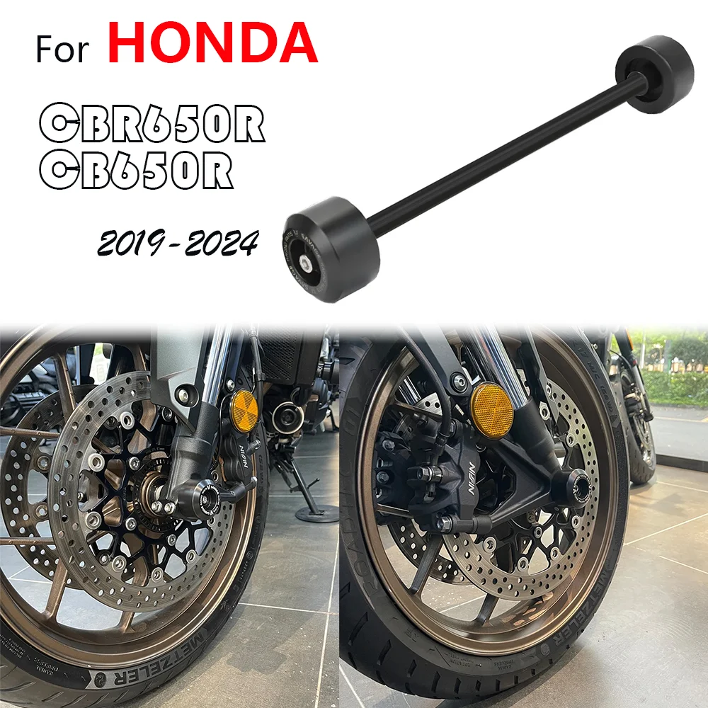 

For HONDA CB650R CBR650R Motorcycle Wheel Anti-Collision Protector Front Axle Fork Crash Sliders