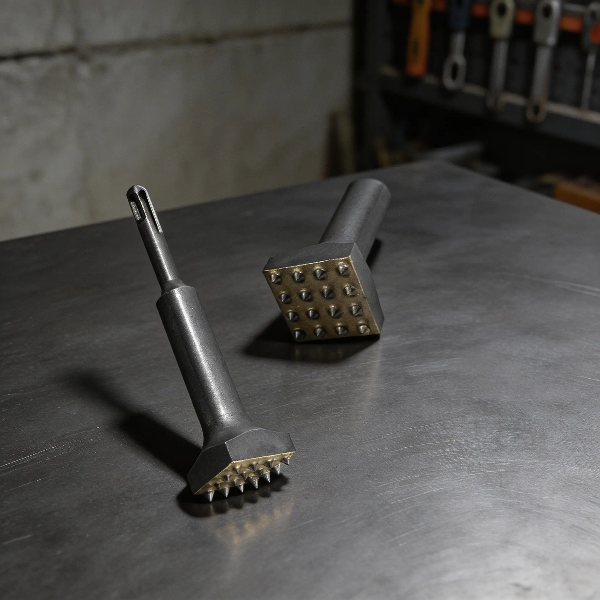 

16-Tooth Rotary Hammer Chisel Bit For Tile Removal Demolition Breaker Head Roughening Percussion Hammer Chisel Tool