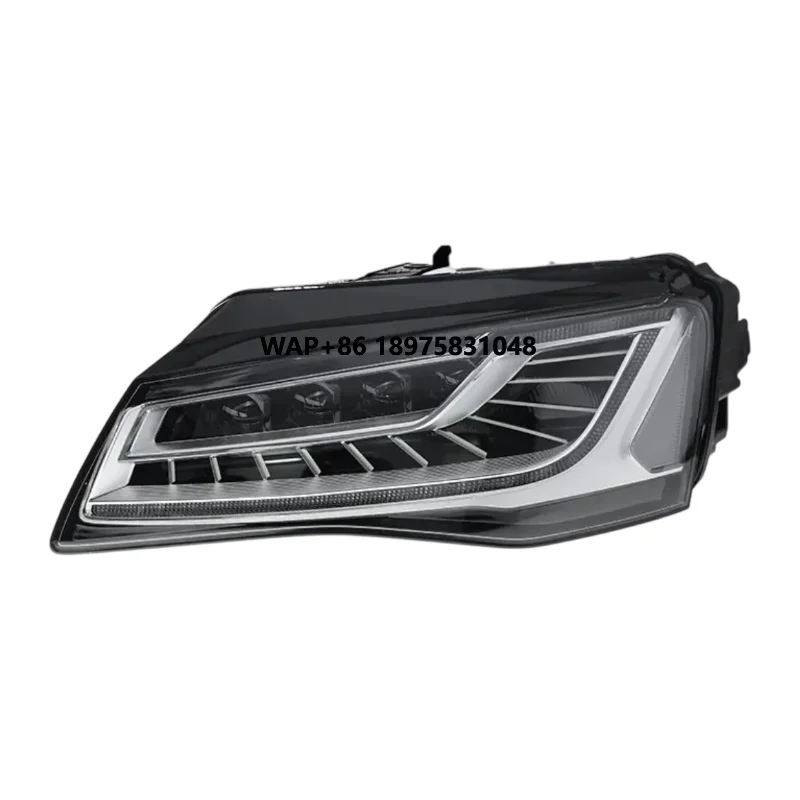 

For 11-13 A8L Headlight Assembly 12V New High-profile Full LED Matrix 70W 4000 Lumens