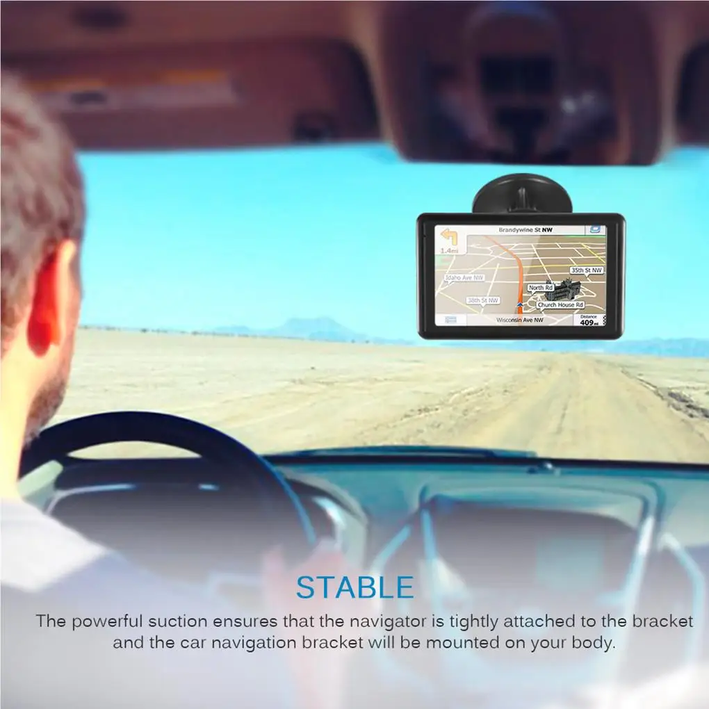 자동차 마운트 거치대 블랙 베이스 클립 GPS 브래킷, 강력한 흡입 자동 네비게이션 스탠드 교체, 2497LMT 2557LMT