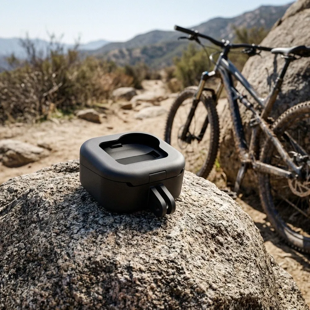 Action Camera Charging Case for Insta360 Go Ultra 1000mAh Built in Battery Fast Charge Protection Lightweight Design