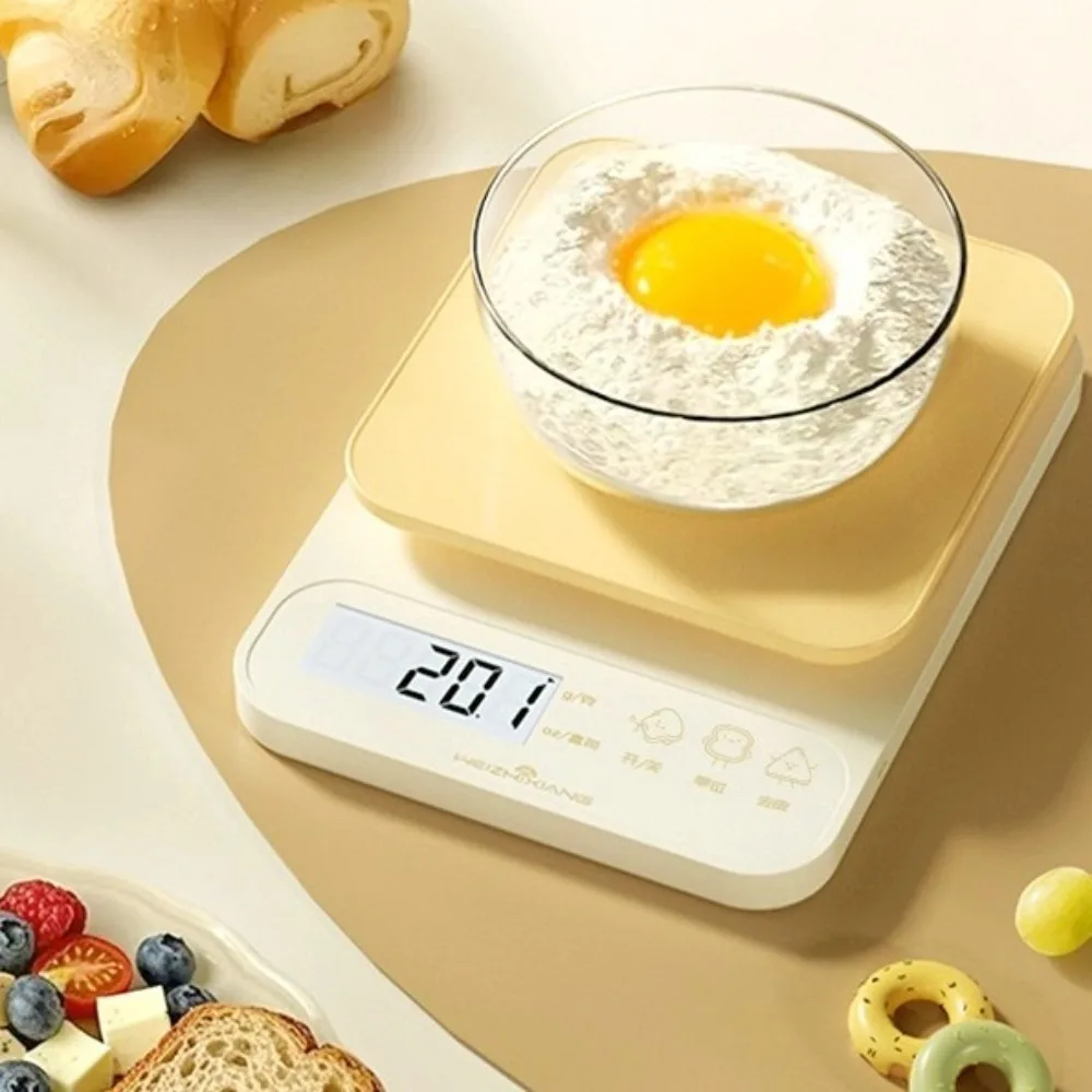 

Household High Accuracy Kitchen Scale Plastic Portable Baking Scale Household Food Scale Restaurant