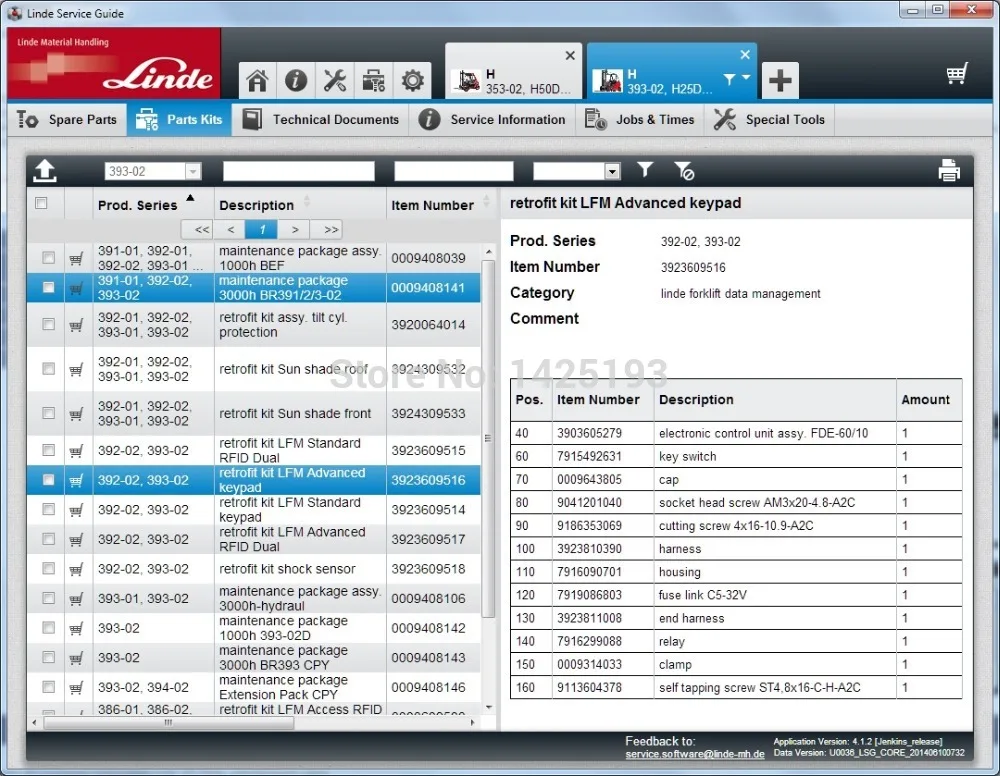 Linde Service Guide LSG 5.2.2 Update To U0278 [11.2023]