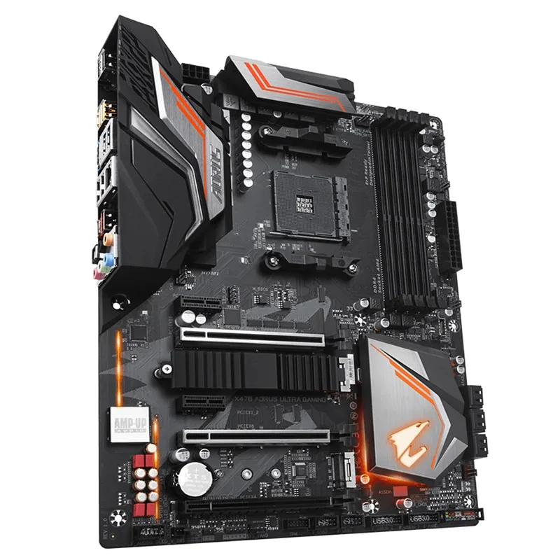 GiGABYTE X470 AORUS ULTRA GAMING AMD AM4 Supports AMD Ryzen series processors，FOR R5 5600 5500 R7 5800x Used Motherboard