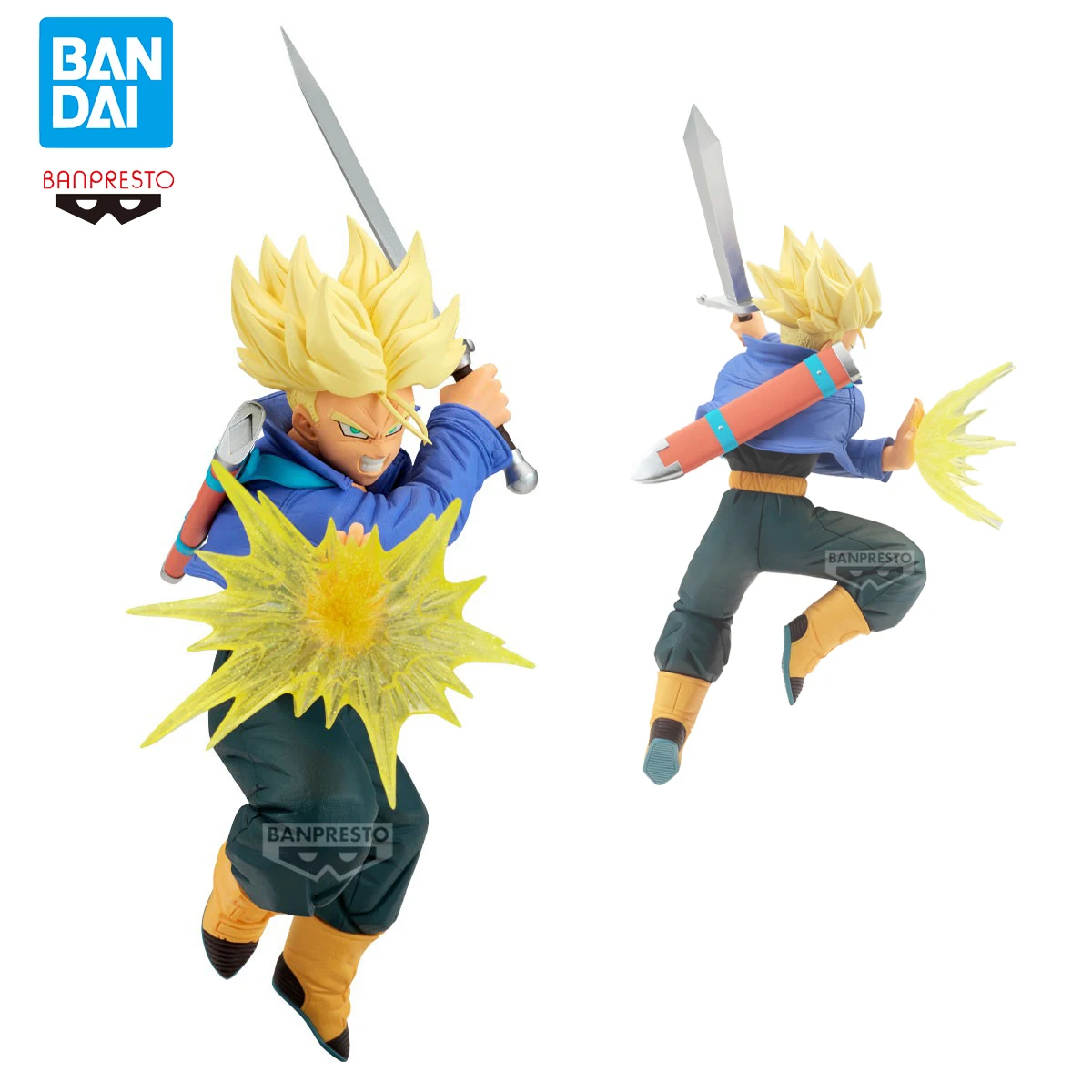 

100%original in Stock Bandai Spirits GxMateria Dragon Ball Z - Future Trunks SSJ Anime Figure Action Figure Model Decoration