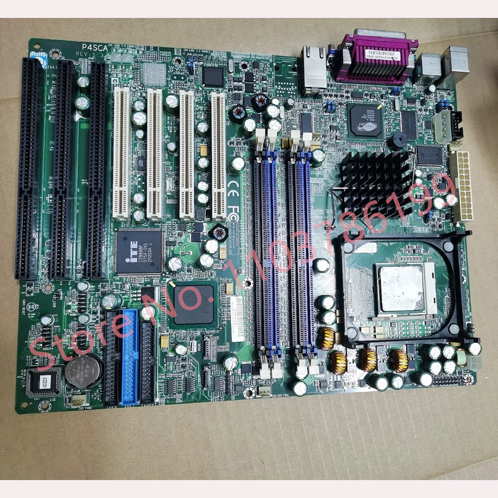 For Supermicro Industrial Control Motherboard 478 Stitches P4SCA REV 1.3