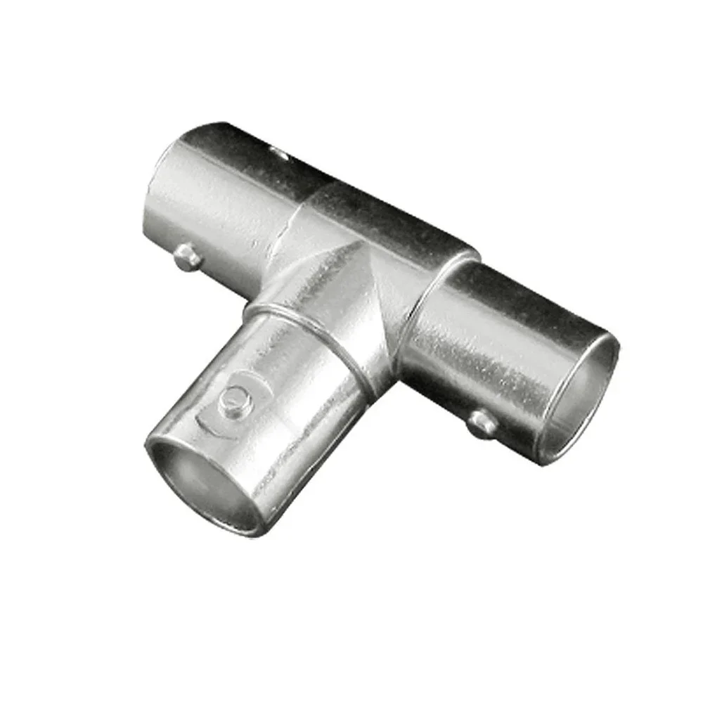 ANPWOO 2pcs/5pcs/10pcs  Right Angle tee security system BNC Connector three male connector for CCTV system