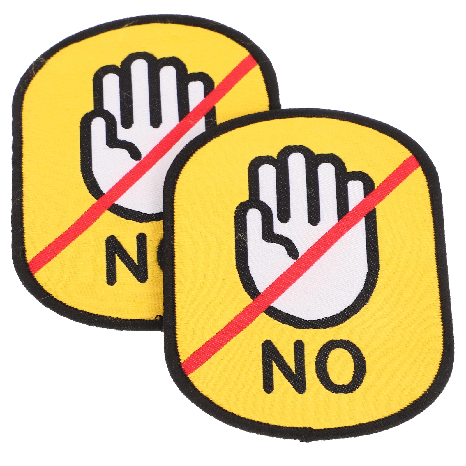 

Do Not Touch Meaning Social Logo Identification Label Leash Sticky Stickers Warn Decals Reminder for Pet Puppy