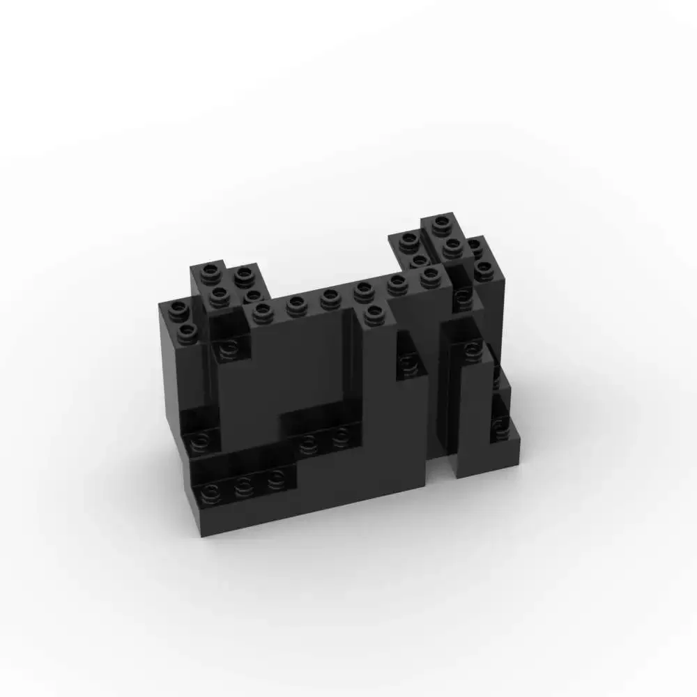 1PCS 6082 락 패널 MOC 빌딩 블록 4x10x6 직사각형 6083 산 벽돌 입자 퍼즐 장난감 생일 아이 선물