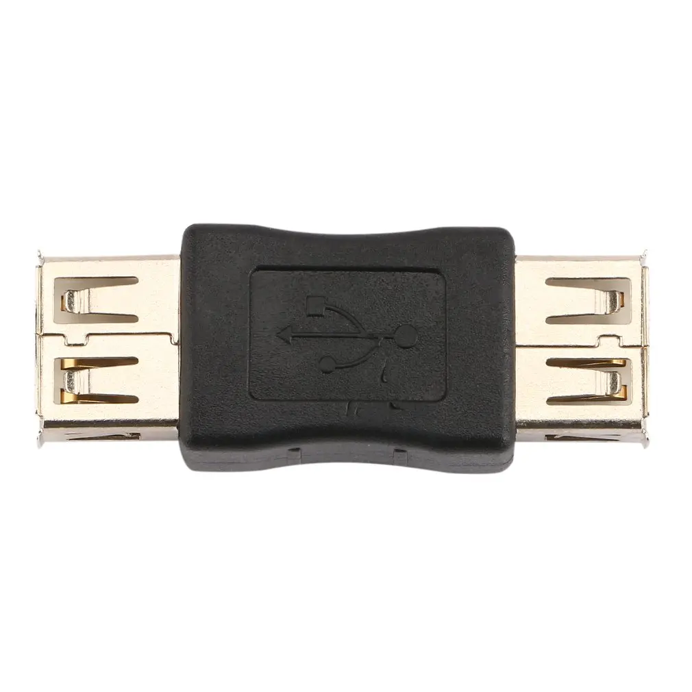 In stock! USB 2.0 Type A Female to A Female Coupler Adapter Connector F/F Converter Brand Newest Wholesale