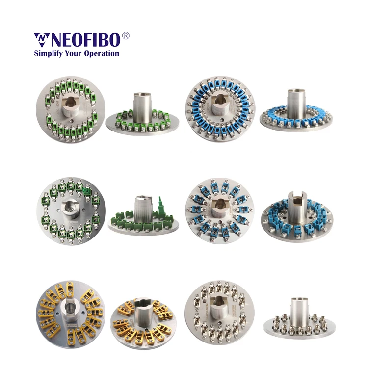 Neofibo SC-PC-14DM 14 positions SC PC Connectors Polishing Fixture for Domaille polishing machine