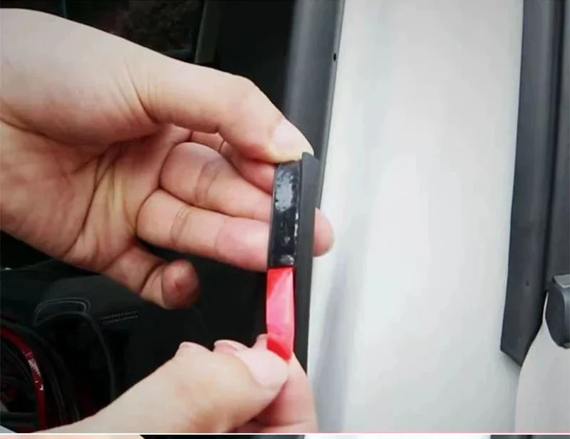 Auto Tür Doppel Dichtung Streifen Auto Schutz Dichtung Streifen Auto Gummi Dichtung für Auto L-typ Noise Dichtung Streifen schalldämmung – Detail 11