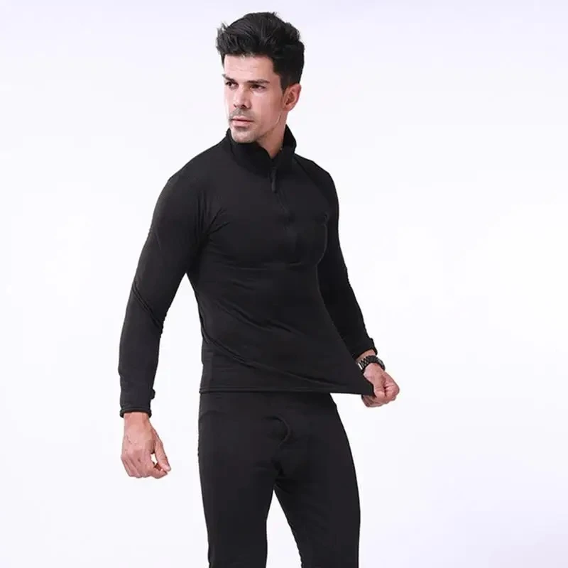 Quick Sweat Winter Compression Johns Clothing Thermal Drying Warm Long Underwear Military Army Men Sets Fleece Thick Thermo