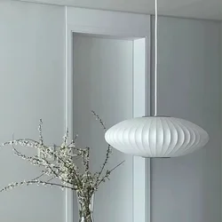 Lámpara de seda de estilo japonés, candelabros de linterna de una sola cabeza, diseño artístico minimalista, decoración del hogar, sala de estar y dormitorio, novedad