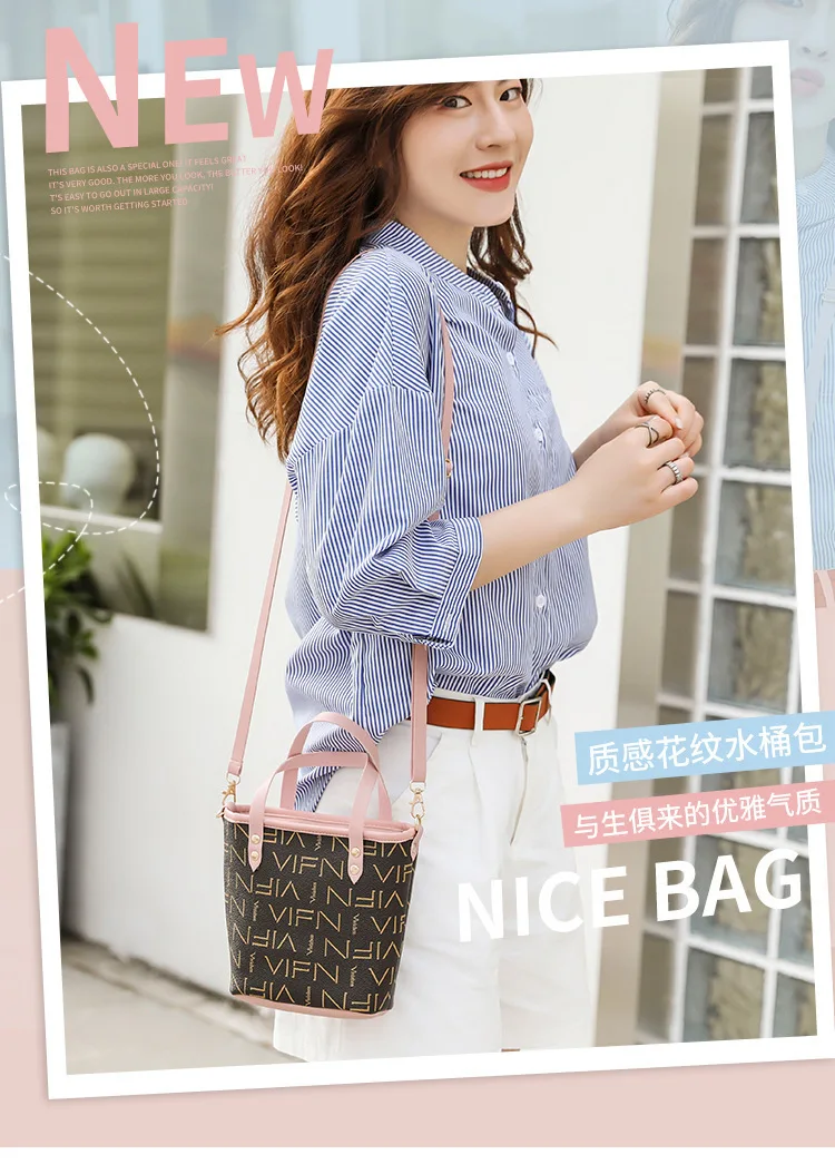 2026 Neue Modische Damen-Schultertasche mit Aufdruck, Große Kapazität, Reißverschluss-Handtasche, Vielseitige Tragetasche, Elegante Umhängetasche für Frauen – Detail 1