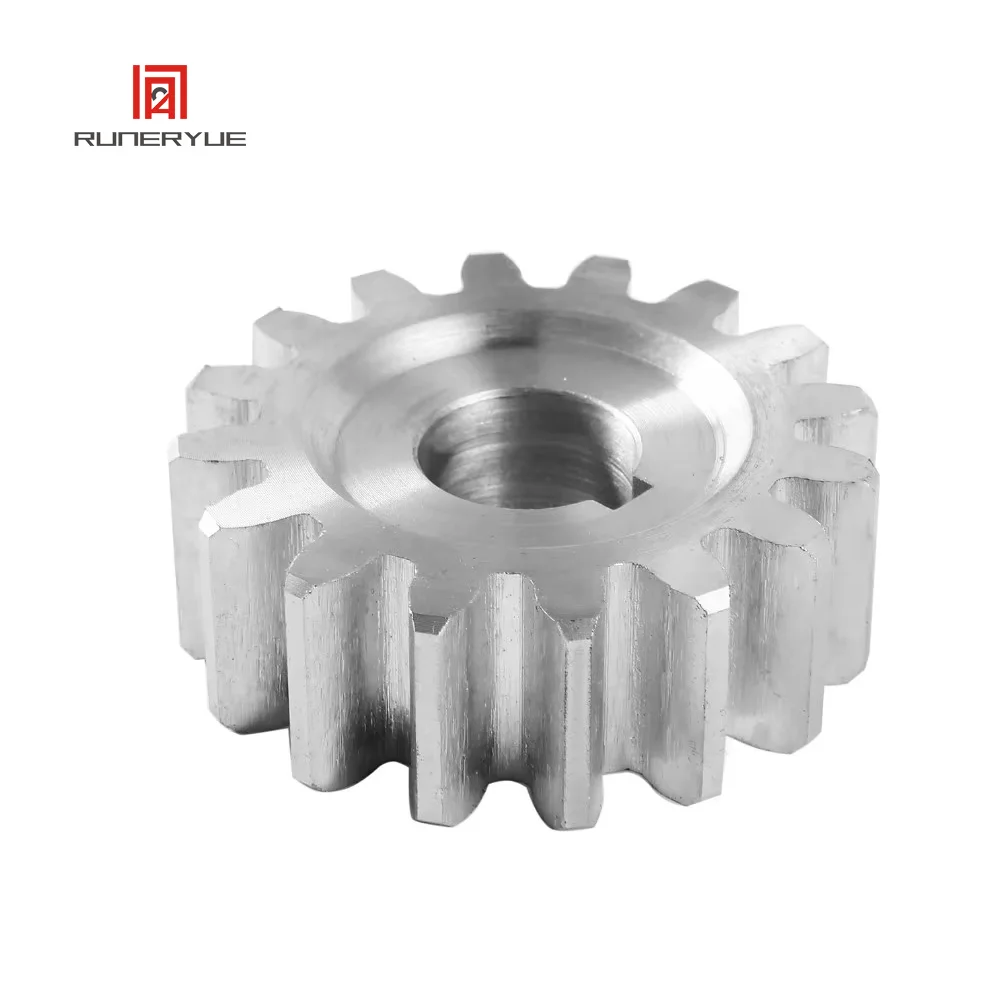 Rack Gear Accessories Parts for Sliding Gate Opener, Available in 16-tooth and 19-tooth Options.