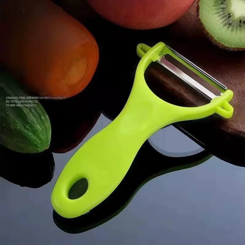 Stainless Steel Fruit Peeling Knife Peeler Peeling Apples Kitchen Vegetable Fruit Sharp Peeler Multi-function Peeler Zesters