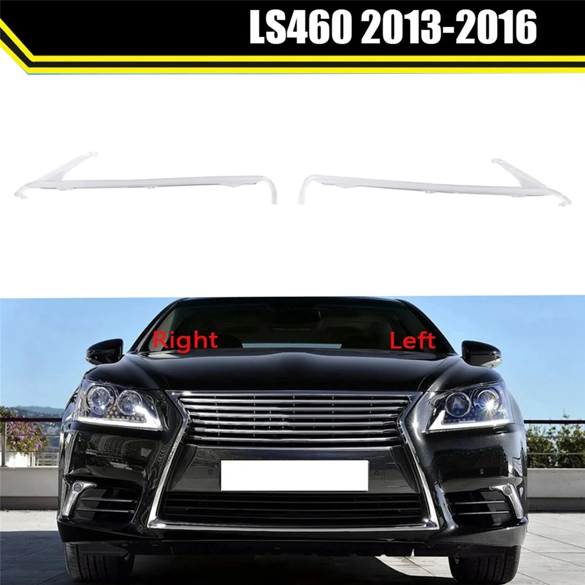 

For Lexus LS460 2013-2016 LED DRL Headlight Light Guide Strip Daytime Running Light Head Light Lamp Emitting Tube Right