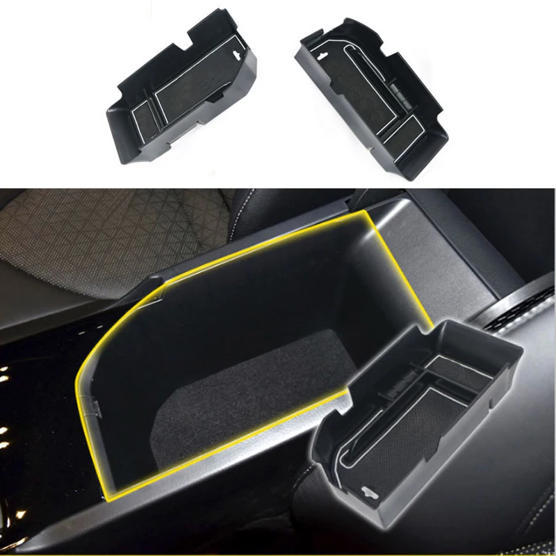 My good car For Toyota Camry 2018- 2022 Car Styling  Plastic Interior Armrest Storage Box Organizer Case Container Tray