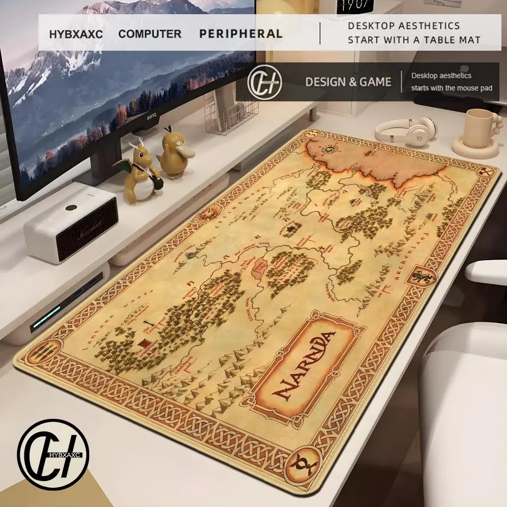 

Коврик для мыши Map World Коврик для мыши Настольный коврик для мыши Симпатичный HD настольный коврик Удлиненные коврики для игровой клавиатуры Большой коврик для геймерской мыши XXL 90x40
