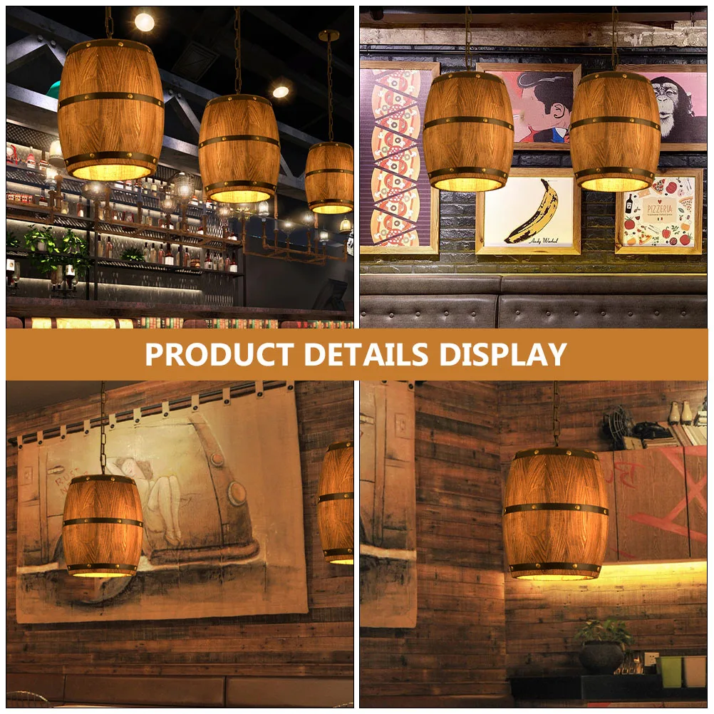 

Wooden Iron Lighting Light Adjustable 1M Cable Ch Home Lighting Supply