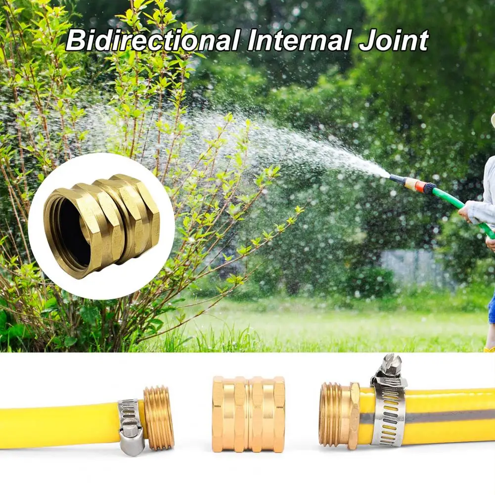 

Hose Connector Useful Convenient Leak-proof Garden Irrigation Water Pipe Connectors Home Supply