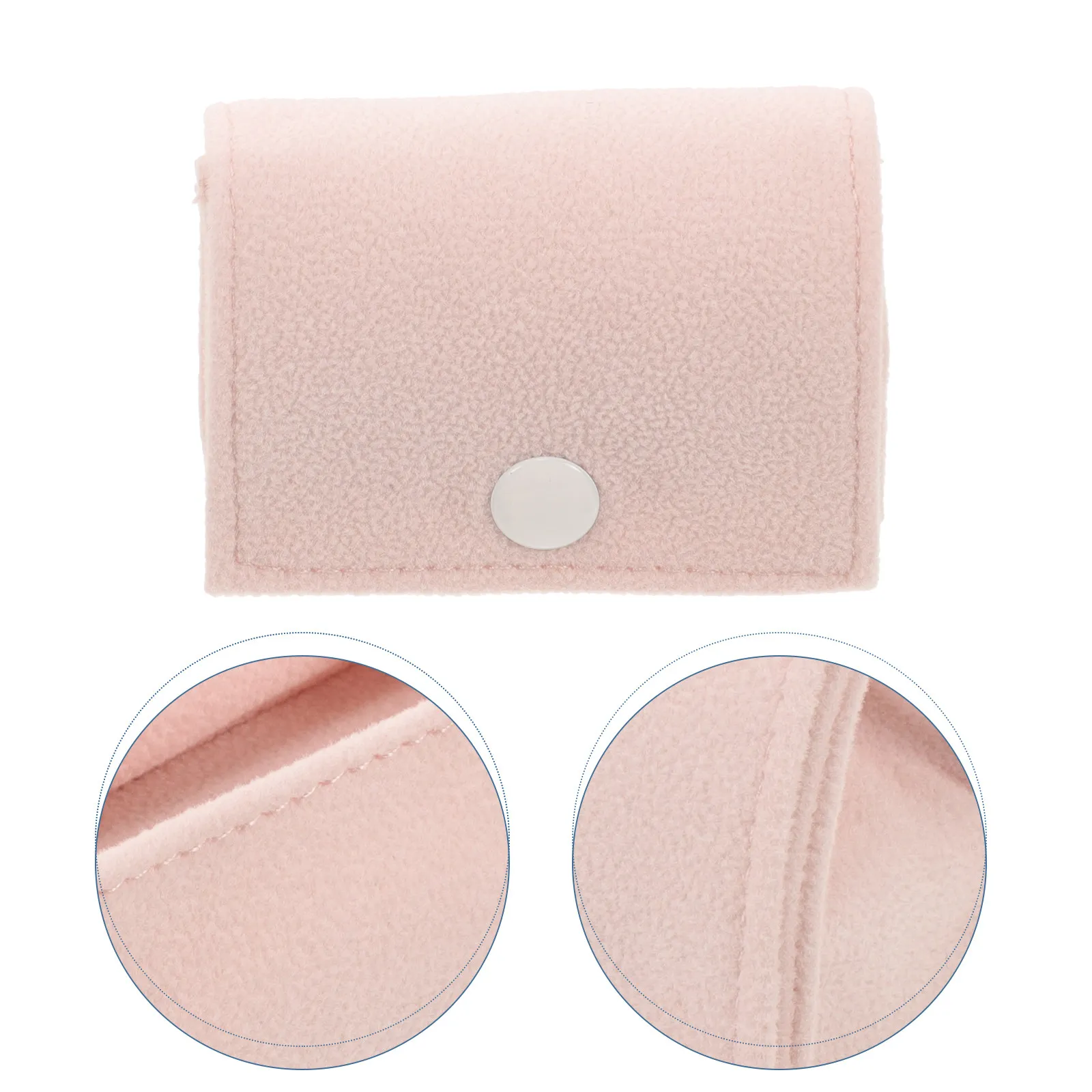 

Дорожный футляр для колец из велюра, портативный компактный органайзер для хранения колец и серег, подарок для женщин, дорожный органайзер для украшений