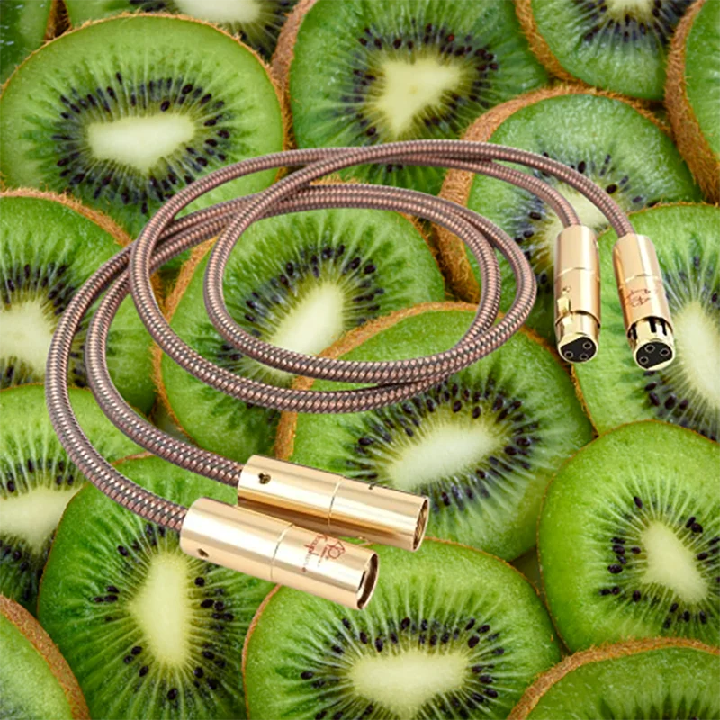 

HiEnd Accuphase 40th XLR Interconnect - Rhodium Plated 3-Pin Shielded, Silver-Copper Hybrid​