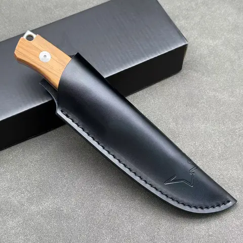 FOX Windage FX-661OL Fixed Blade Knife for Camping Hunting Outdoor Jungle Survival EDC Tactical Gear Combat Defense Pocket Knife