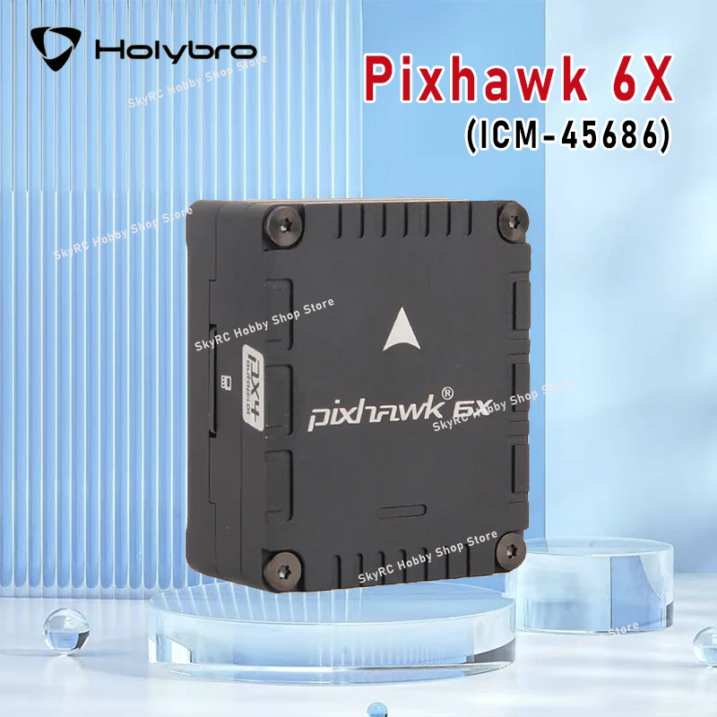 

Полетный контроллер Holybro Pixhawk 6X REV8 ICM-45686 Autopilot FC STM32H753 480 МГц с 3 IMU и 2 барометрами для PX4 ArduPilot RC FPV