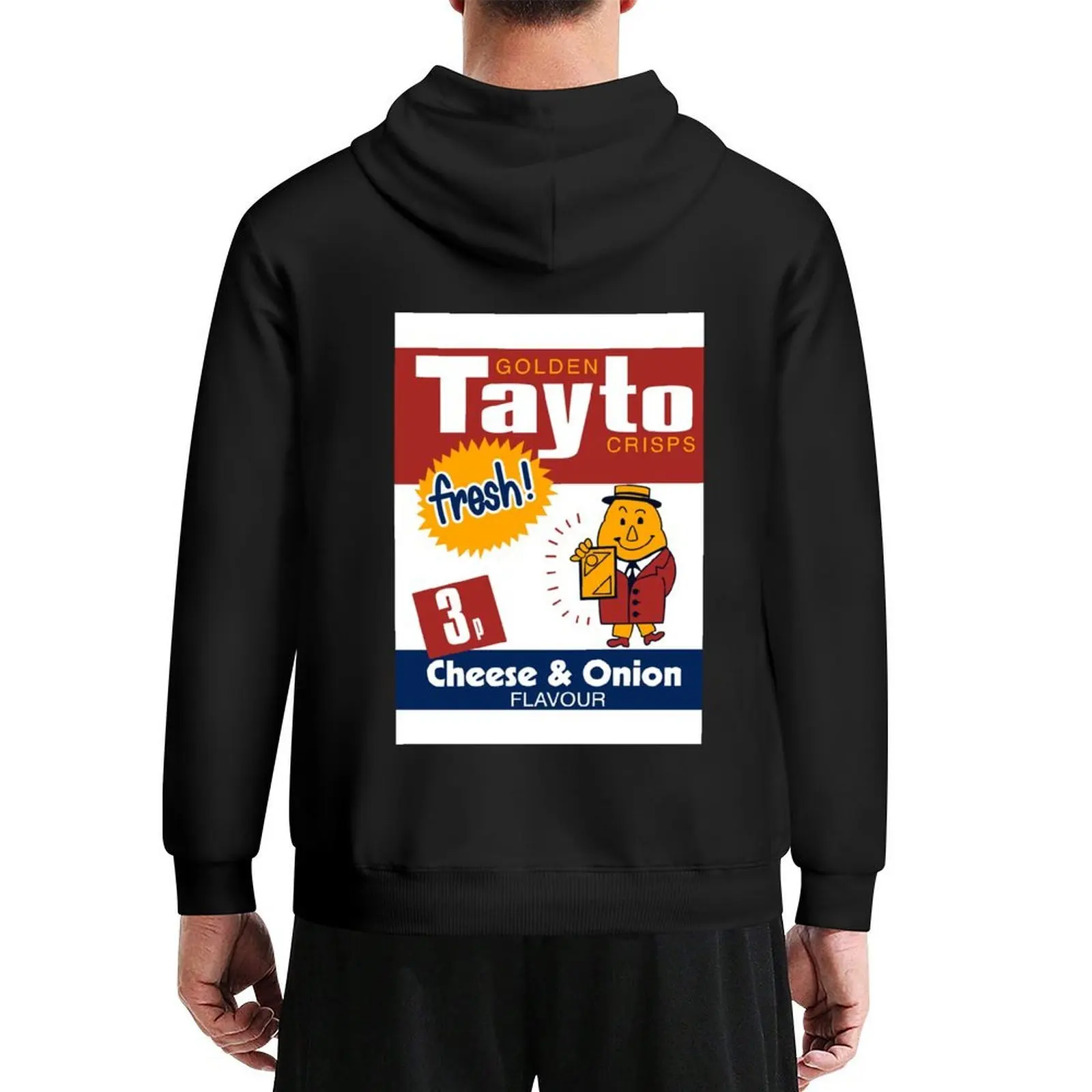 

Tayto Cheese & Onion Retro Snack Hoodie mens designer clothes men's sweat-shirt winter clothes men's sweat-shirt set mens hoodie