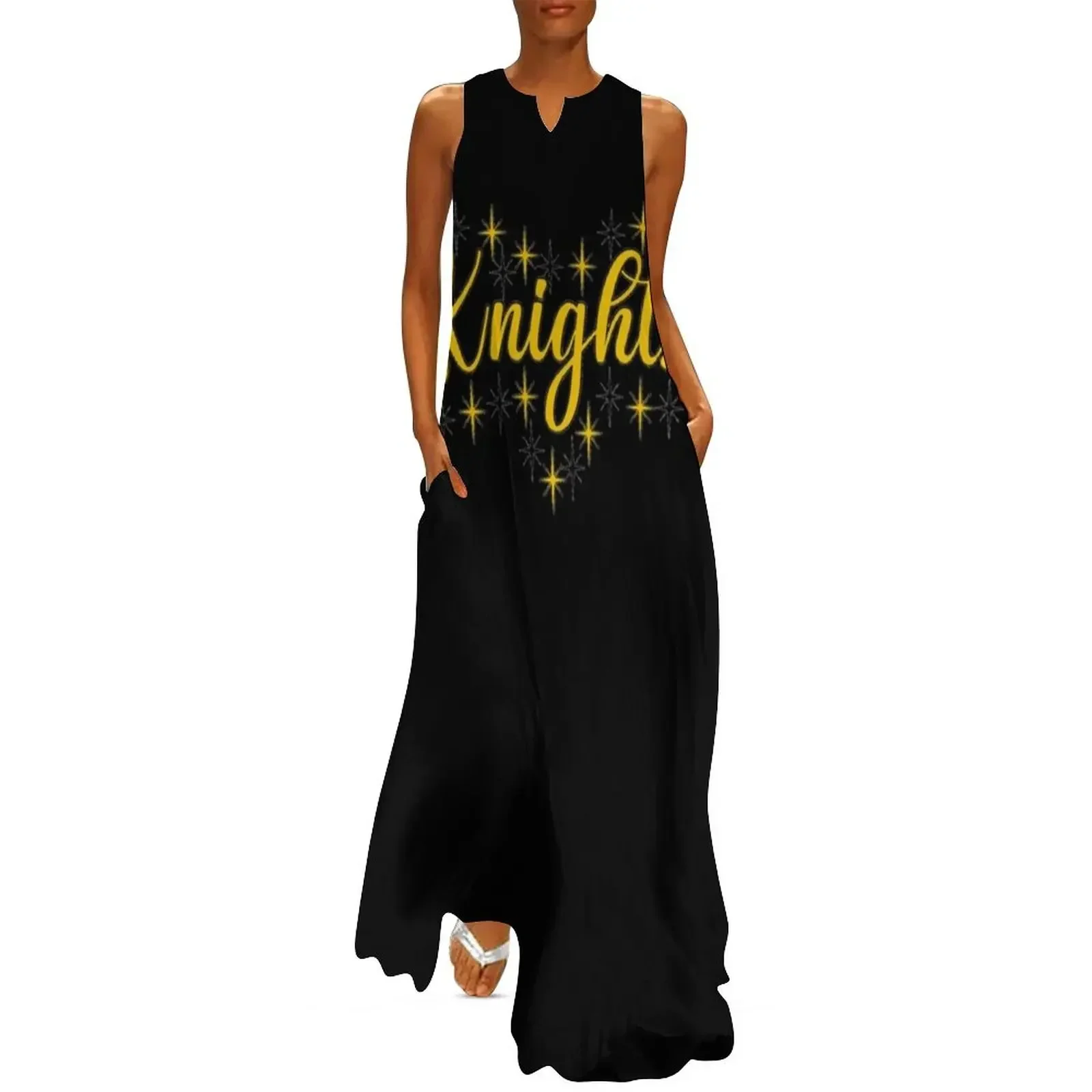 

Sparkly Knights Long Dress party dress women elegant luxury dresses for women dress korean style