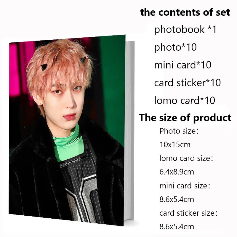 

Series1 Kim Sunoo Photobook Set With Photo Lomo Card Mini Card Sticker Calendar Picturebook Photo Album Artbook